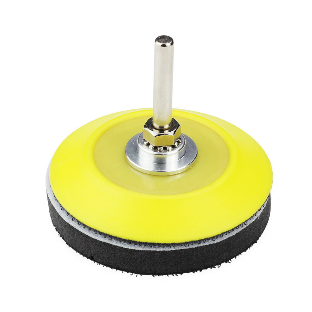 3″ Hook and Loop Sanding Disc Backing Pad with Removable Foam Layer – 1/4″ Shank