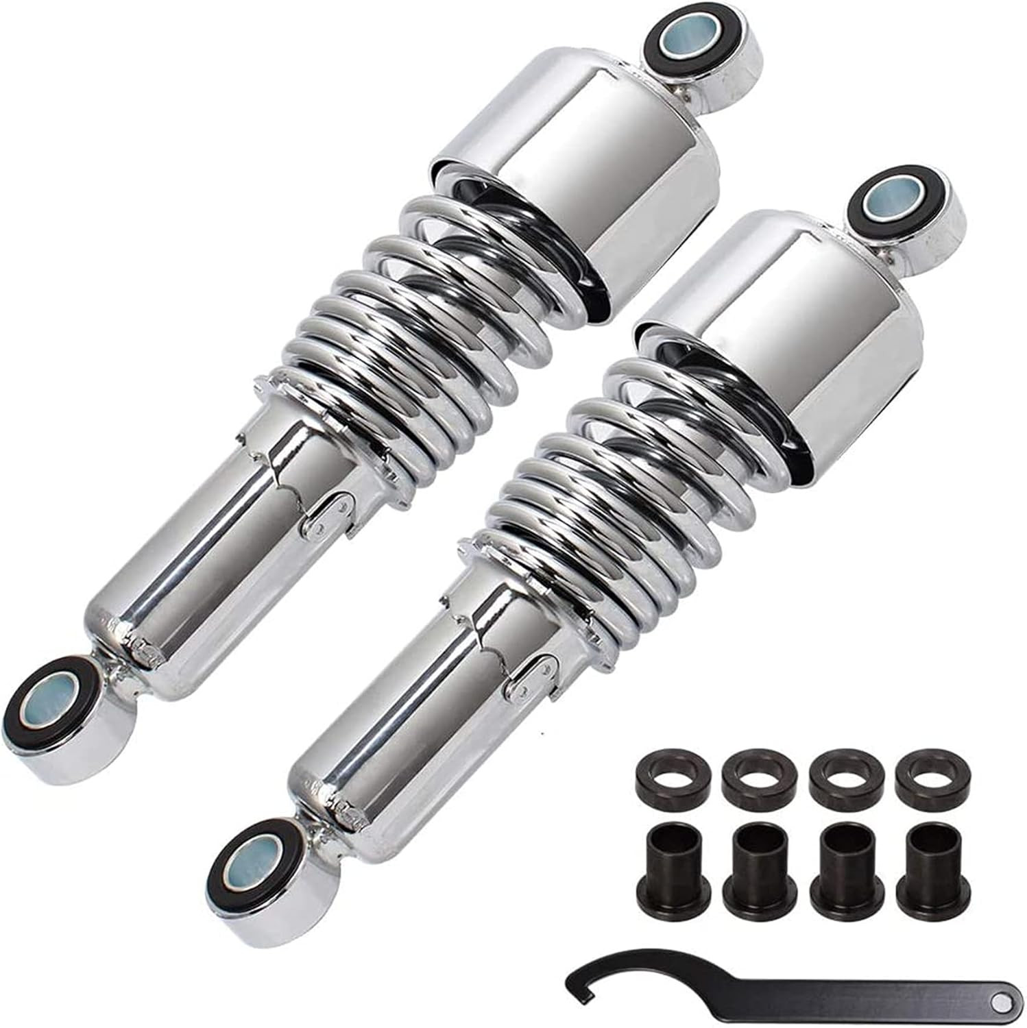 Motorcycle Rear Shocks Absorbers round Hole 10.5Inch 267Mm for Sportster 883 12