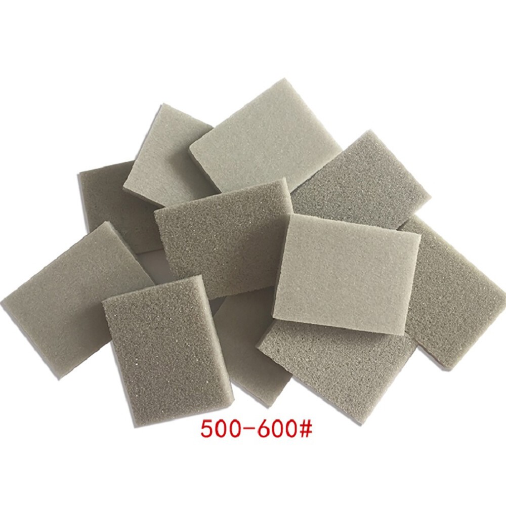 30*40mm Wet Dry Spong Sanding 300-3000 Grit Hook Loop Sandpaper Polishing Block