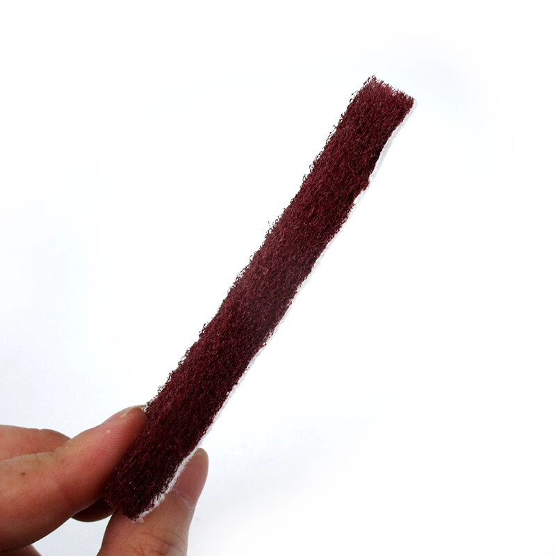 70*100mm Scouring Pad 240-800 Grit Flocking Nylon Fiber Cleaning Scrubbing Pads