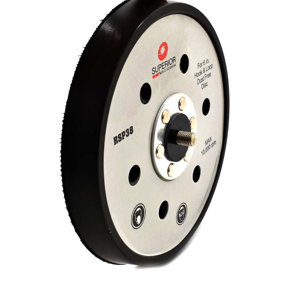 Random Orbit Sander Hook & Loop 6″ Pad 6 holes rep Porter Cable 18002 – RSP38