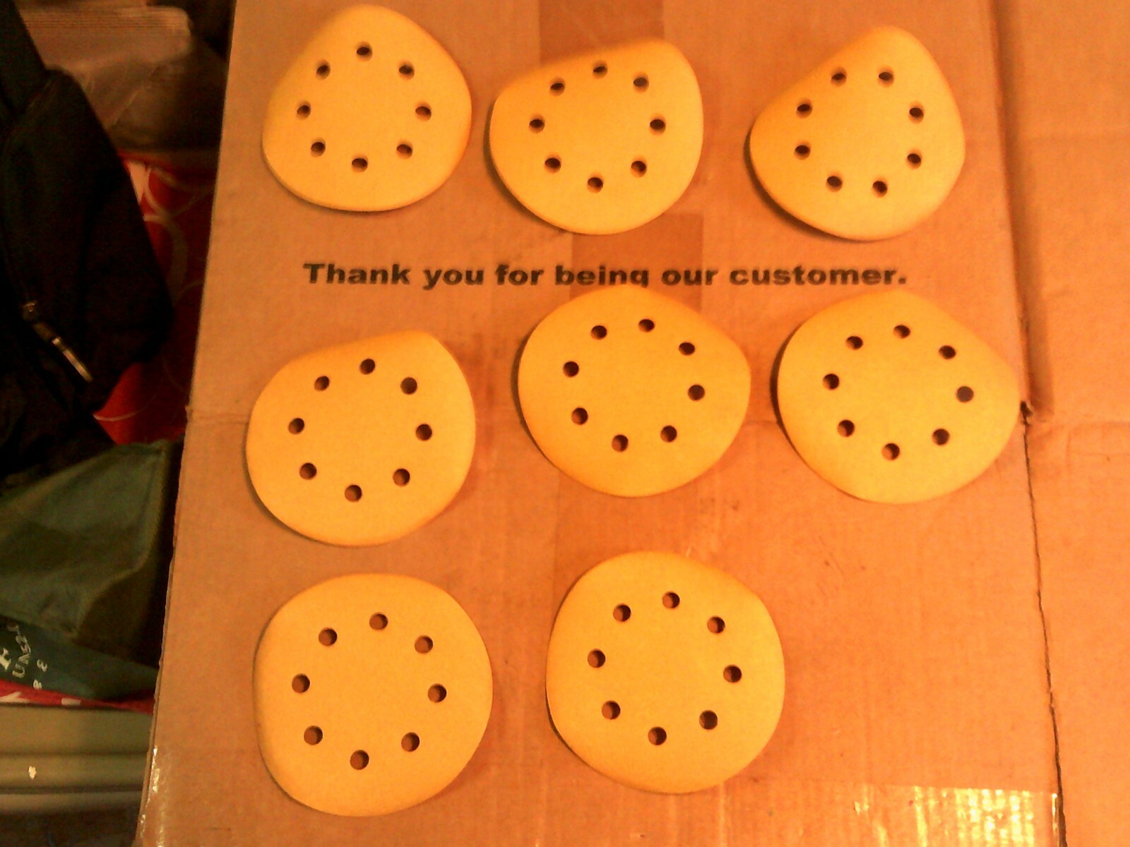 8 Of Virginia Abrasives Part # 412-58180 Hook & Loop Aluminum Oxide Discs 5″