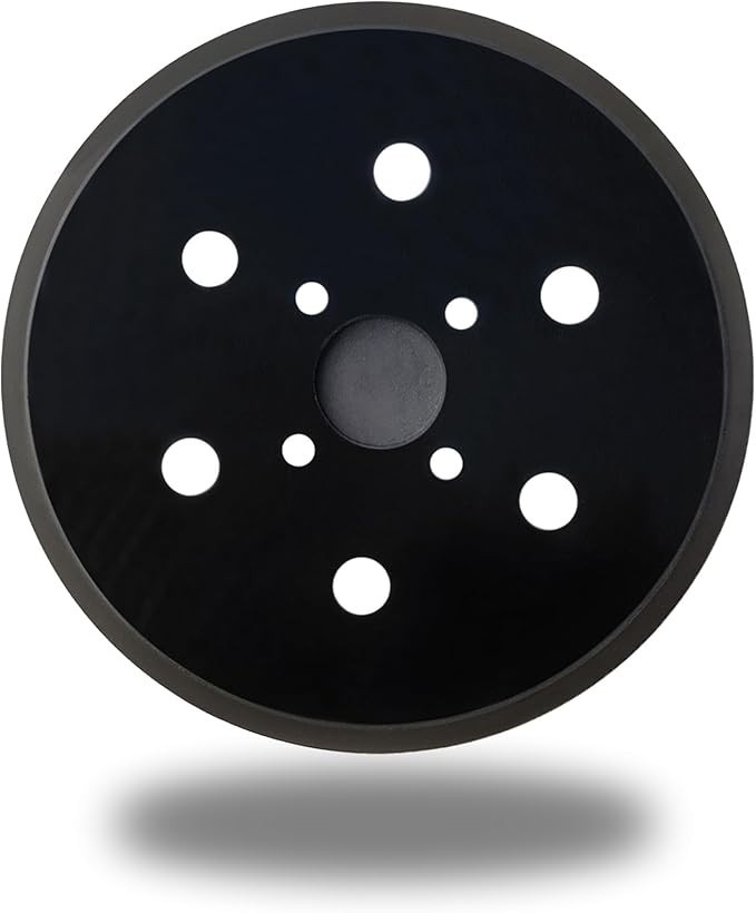 6 Inch 6 Hole Replacement Sander Pad for Ridgid R2611 Random Orbit Sander- 6”