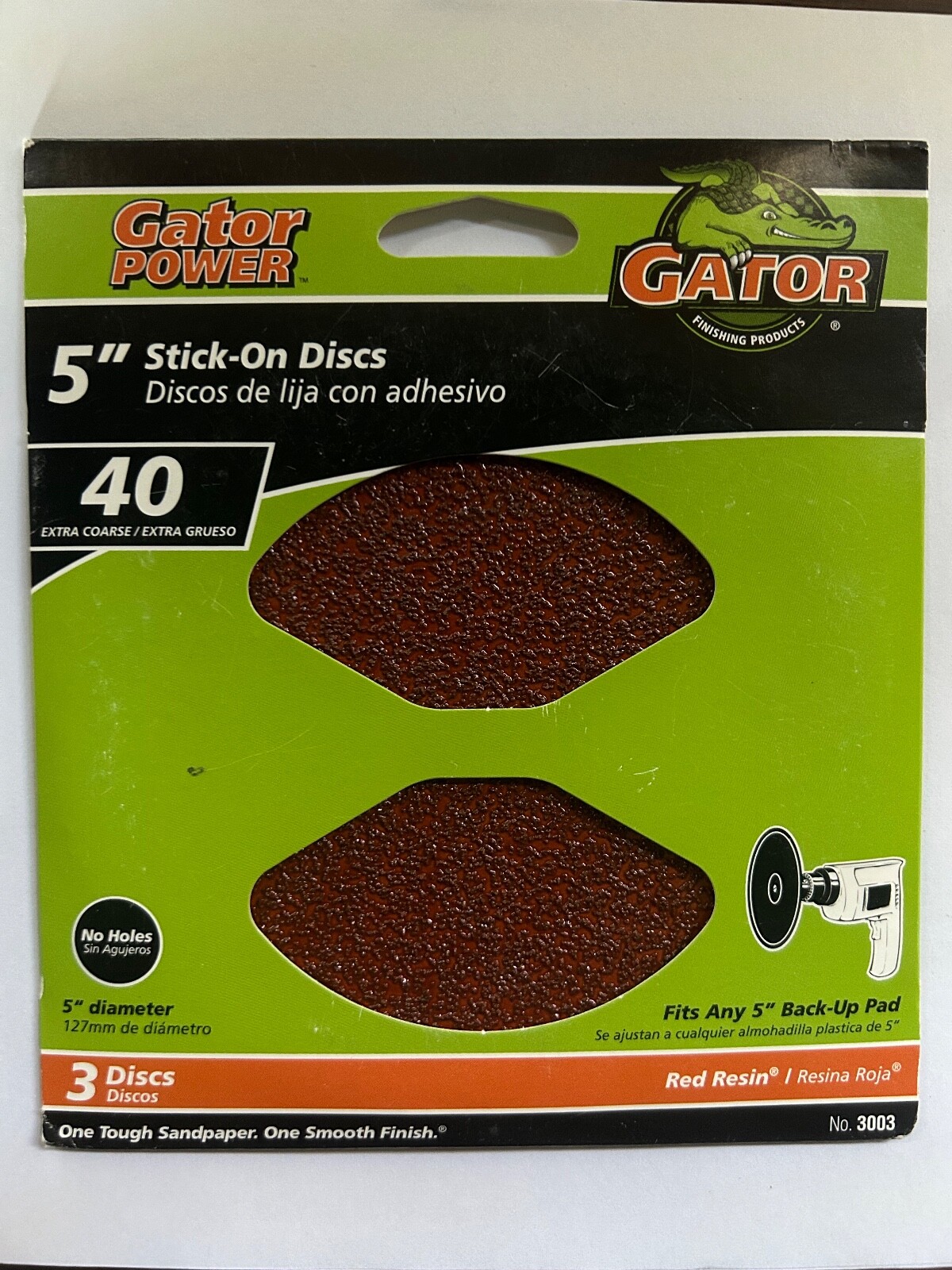 Gator Power Sandpaper. Discs, Clamp-on, Hook & Loop Various Grit. 22 PACKS!