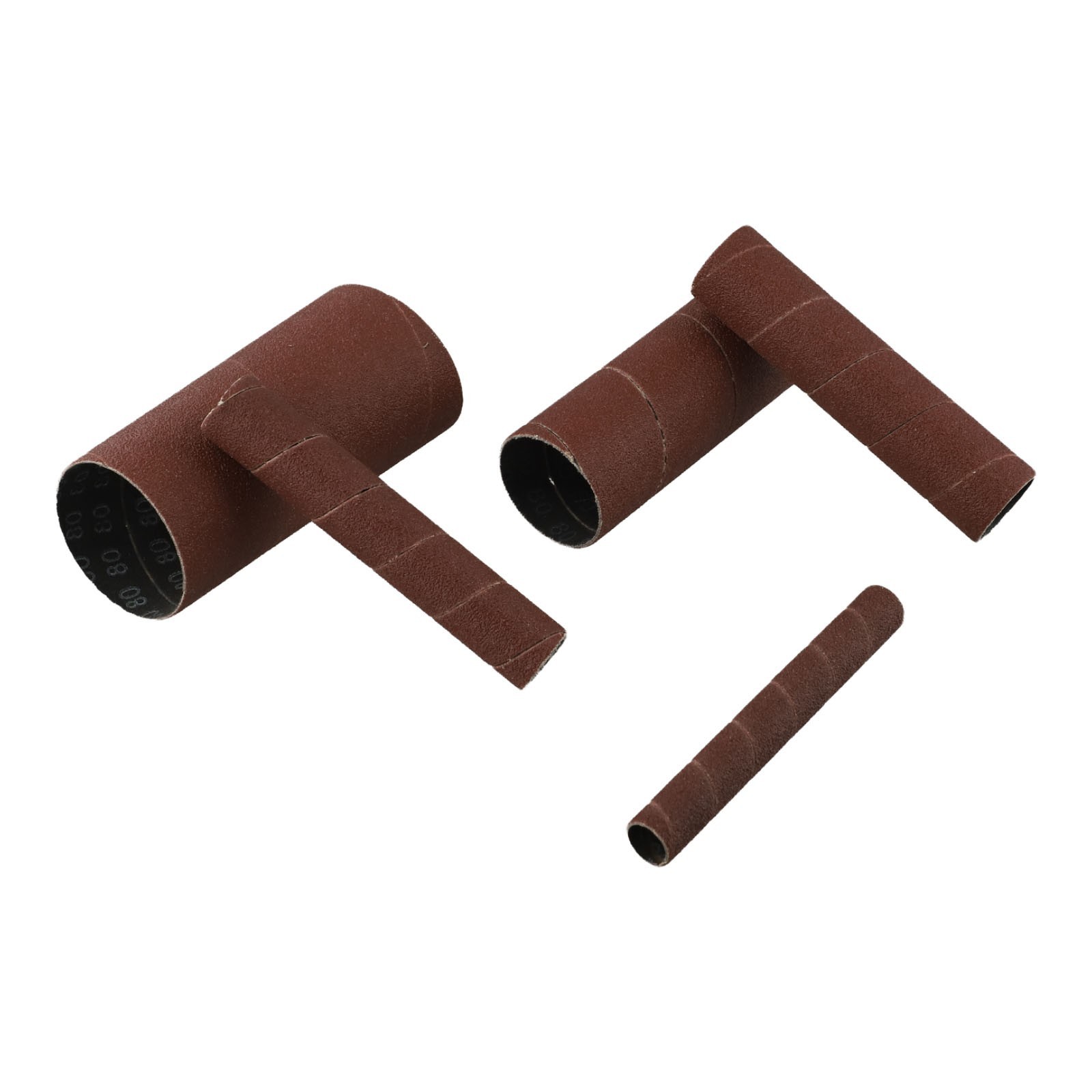 Multi Grit 4 5inch Sanding Drum Sleeves Pack of 5 for Woodworking Projects