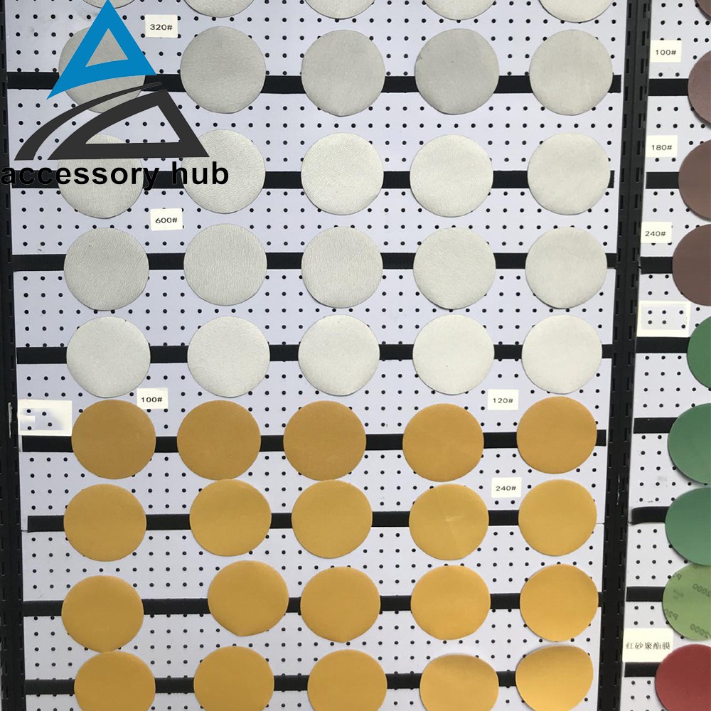 Accessoryhub Hook & Loop 6” Sanding Discs, Orbital DA Sander Paper Pads US