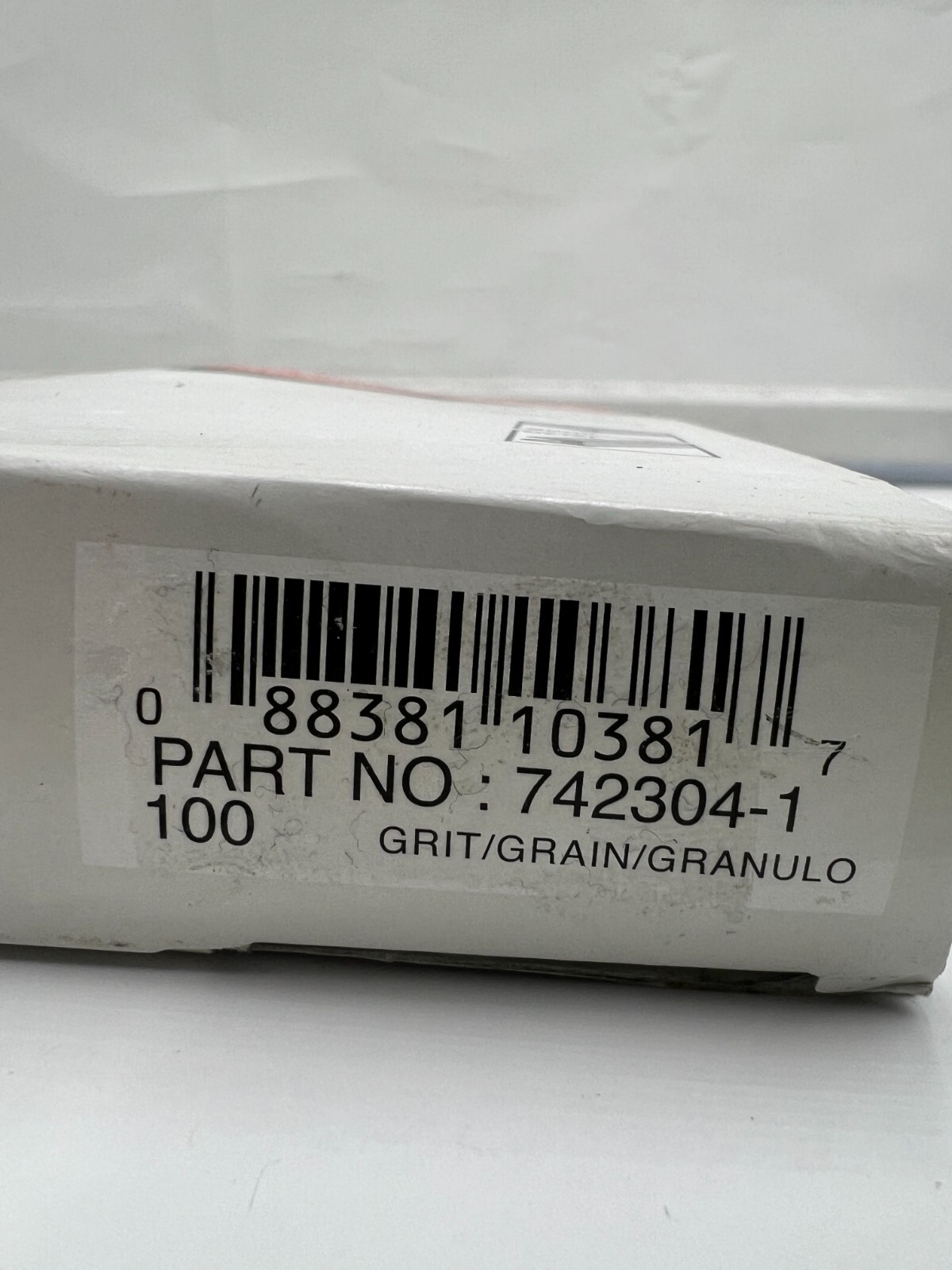 Box of 10-MAKITA Abrasive Sanding Belt 1 1/8″ x 21″ 742304-1, 100 Grit