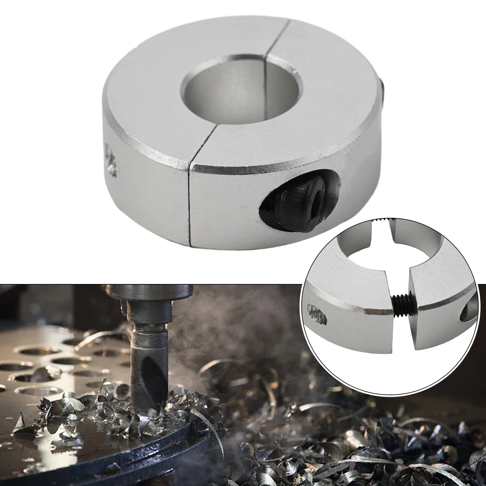 Shaft Collar Fixed Rings Clamp Collar 13mm/15mm/16mm/20mm/25mm/30mm 1pcs New