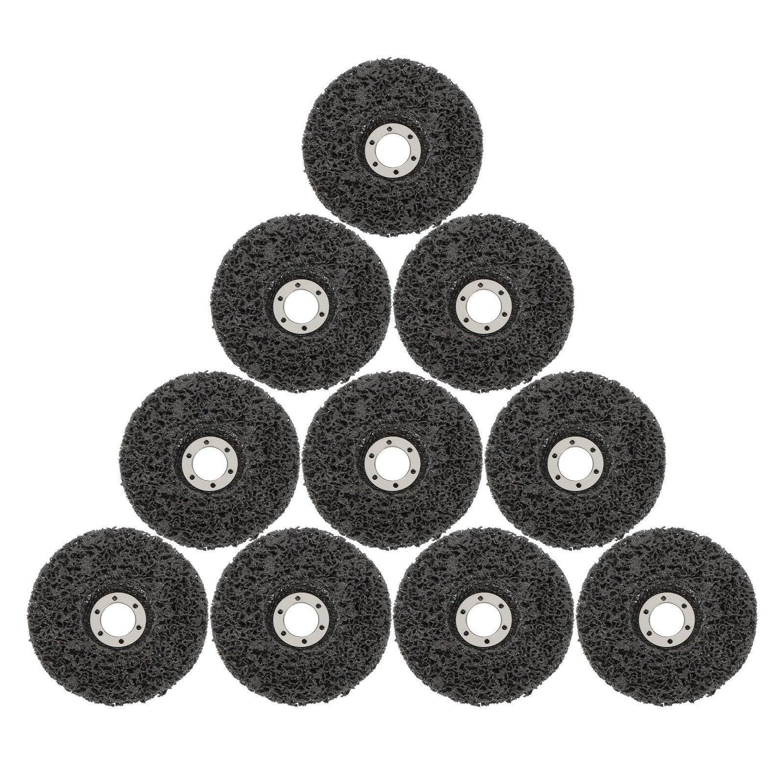 10 Pieces of 4.5inch x 7/8 inch Black Diamond Grinding Discs for Angle Grinder