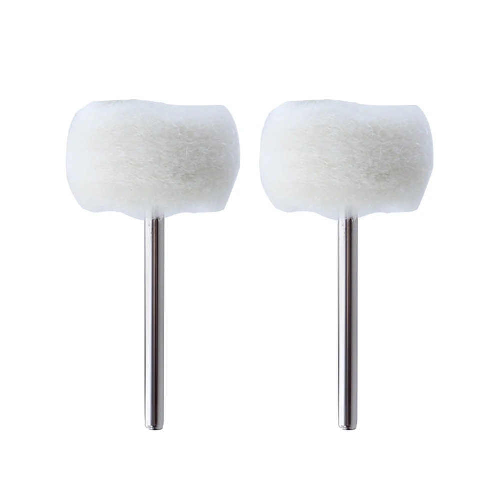 2/4/6/8pcs Polishing Buffing Wheel Set for Dremel Polishing Kit Felt Wool Cotton
