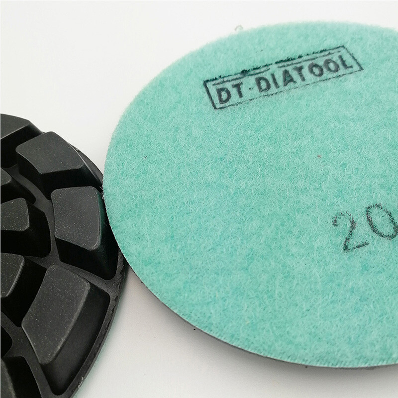 Diamond Concrete Grinding Discs Floor 4 inch Renew Polishing Pads 6pcs/pk 100 mm