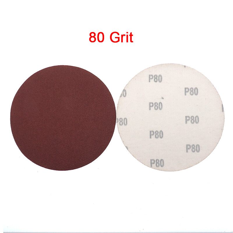 6″ 150mm Hook and Loop Sanding Discs Sandpaper Glued Backing Pads 60 – 2000 Grit