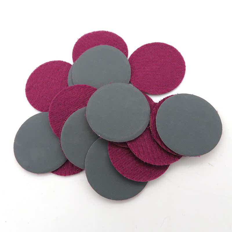 1-Inch Mini Flocking Disc Sandpaper 60-10000 Grit Hook And Loop Diameter 25mm