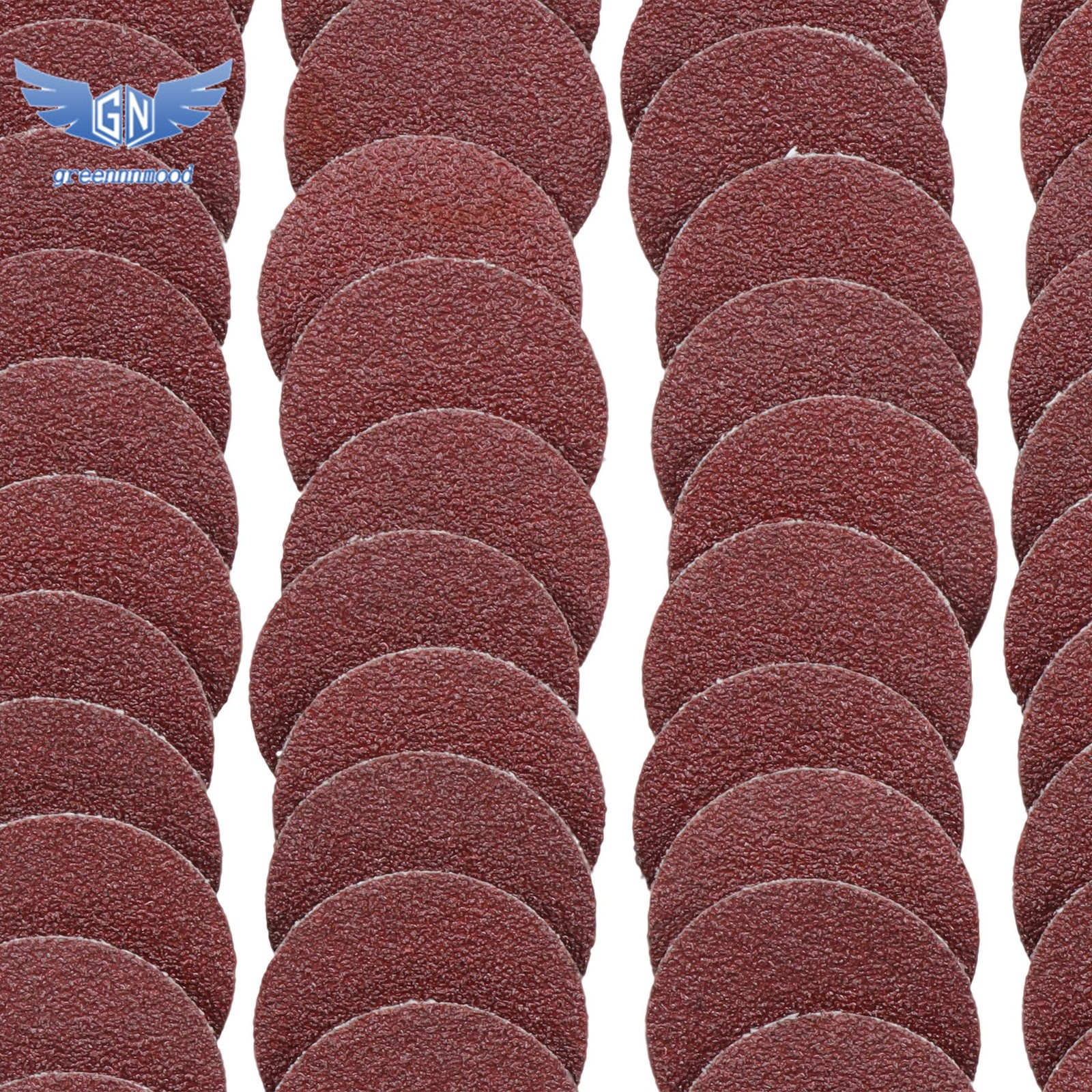 150 Pieces 2 Inch Sanding Discs 60 Grit Twist lock Die Grinder Sanding Disc