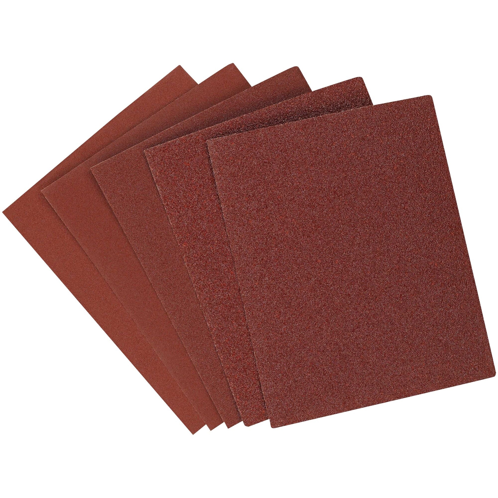 BLACK+DECKER Sandpaper Assortment, 1/4-Inch Sheet, 6-Pack – 74-606