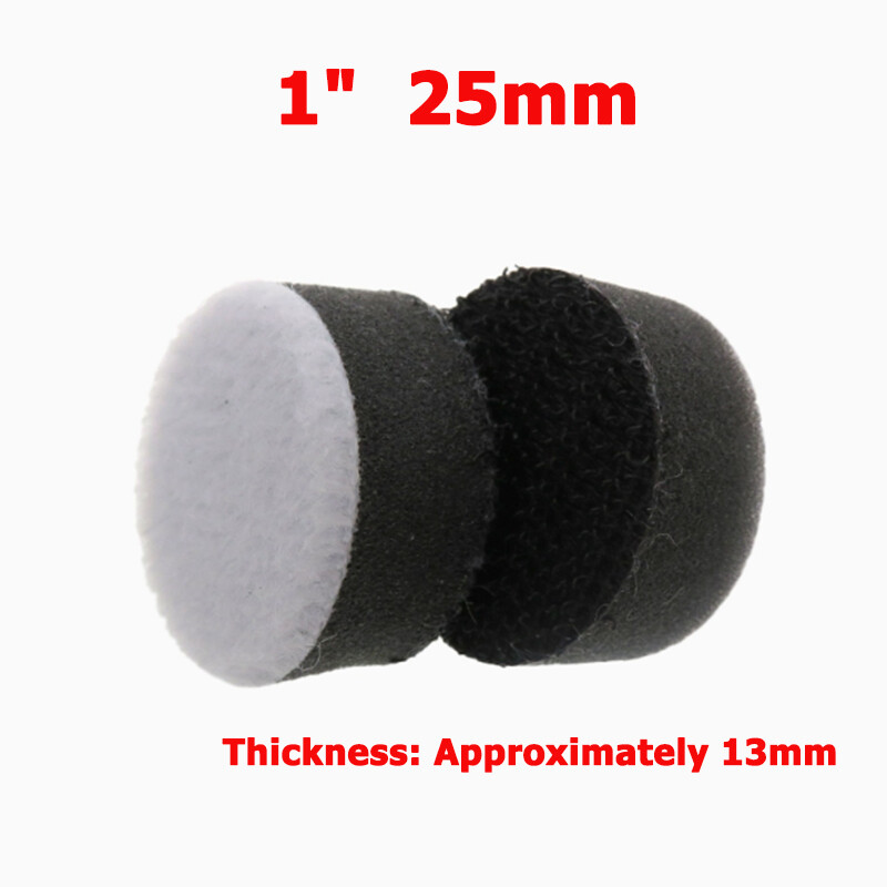 1/2/3/4/5/6 inch Sponge Interface Pad Hook & Loop for Sanding Disc Backing Pads