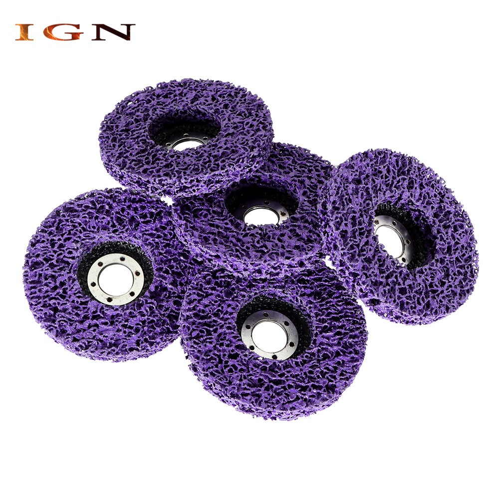 10PCS 4-1/2″x7/8″ Strip Discs Stripping Wheel For Rust Stripping Wheel Oxidation