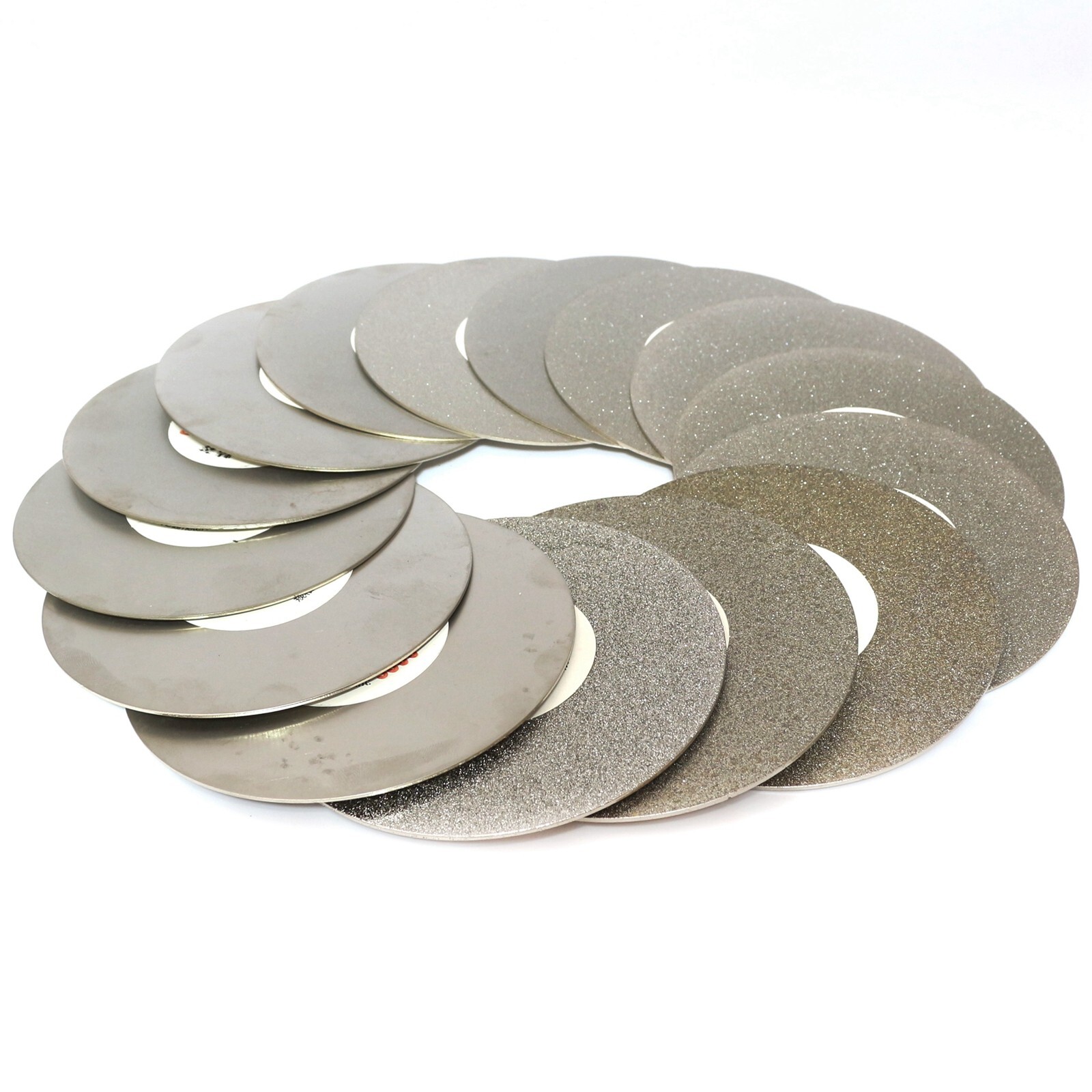 4″ inch 100mm Grit 180 Diamond Grinding Disc Wheel Coated Flat Lap Disk Lapidary