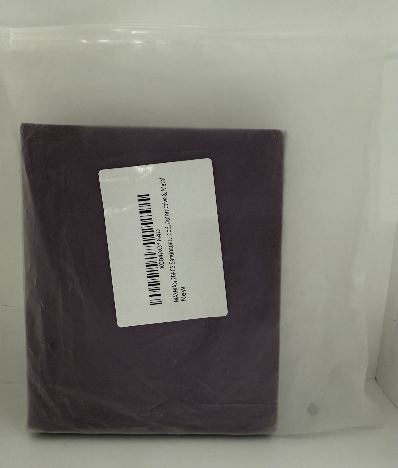 MAXMAN Sandpaper 240 Grit 20 Pack Wet/Dry Sheets for Metal, Wood and Automotive