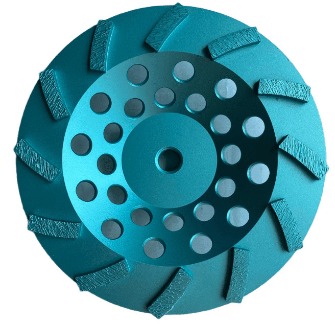 5-Pack 7 Inch Diamond Cup Wheel Grinding Concrete,Masonry, 12 Segment 5/8″-11