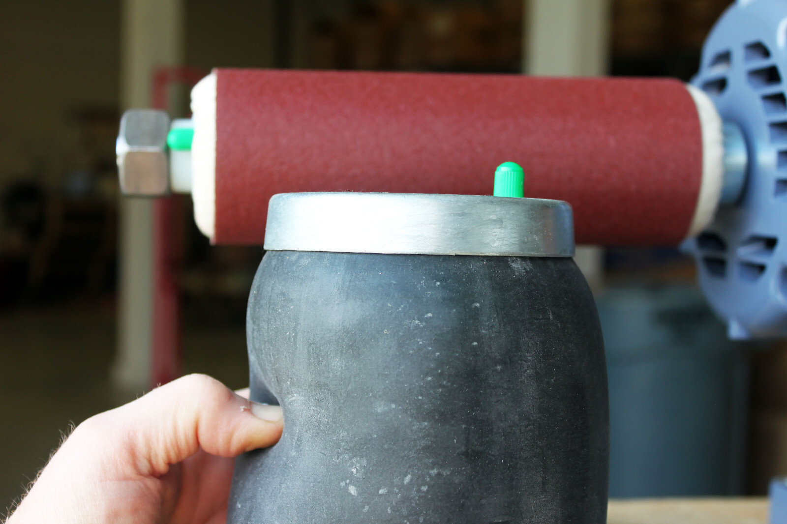 Sand-Rite Pump Bag Pneumatic Inflatable Sanding Drum 6.25″ dia. x 7″ width