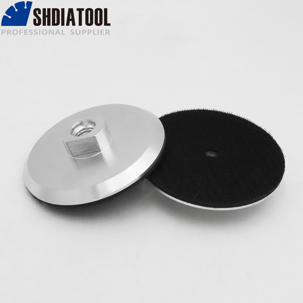 2pcs 4″/100mm Aluninum Backing Plate Backer Pads for Angle Grinder Polishing Pad