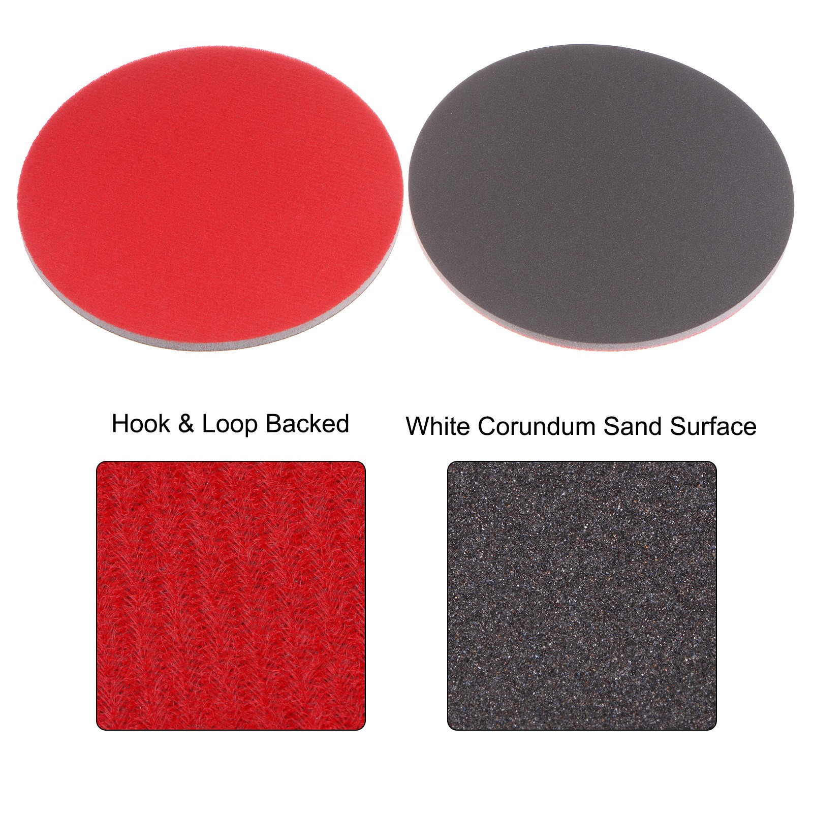 30pcs 1200 Grit Sanding Sponge 5″ Hook Loop Sponge Sanding Disc Wet/Dry