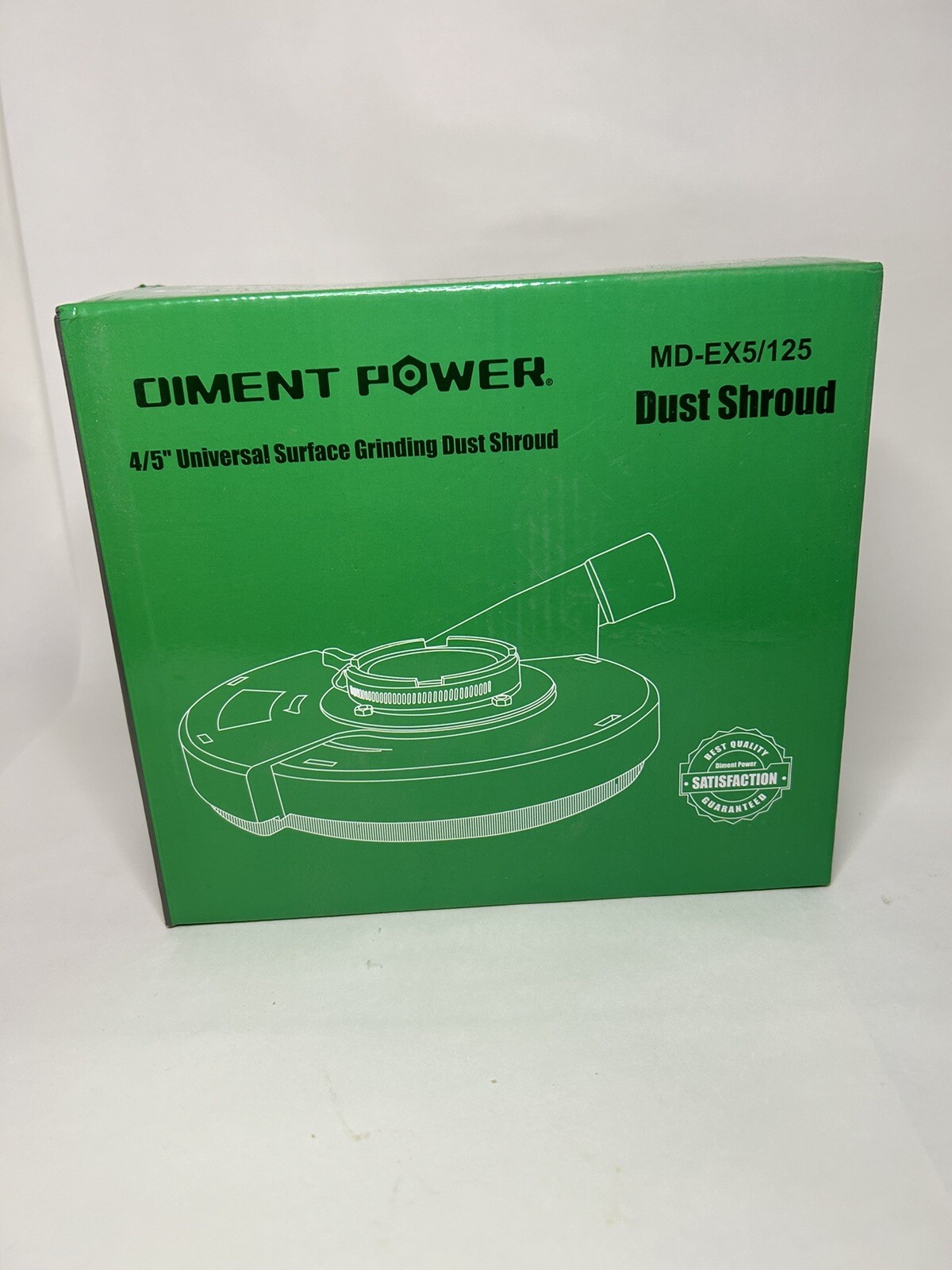 Diment Power Surface Grinding Dust Shroud For Angle Grinder 115mm/125mm (4/5in)
