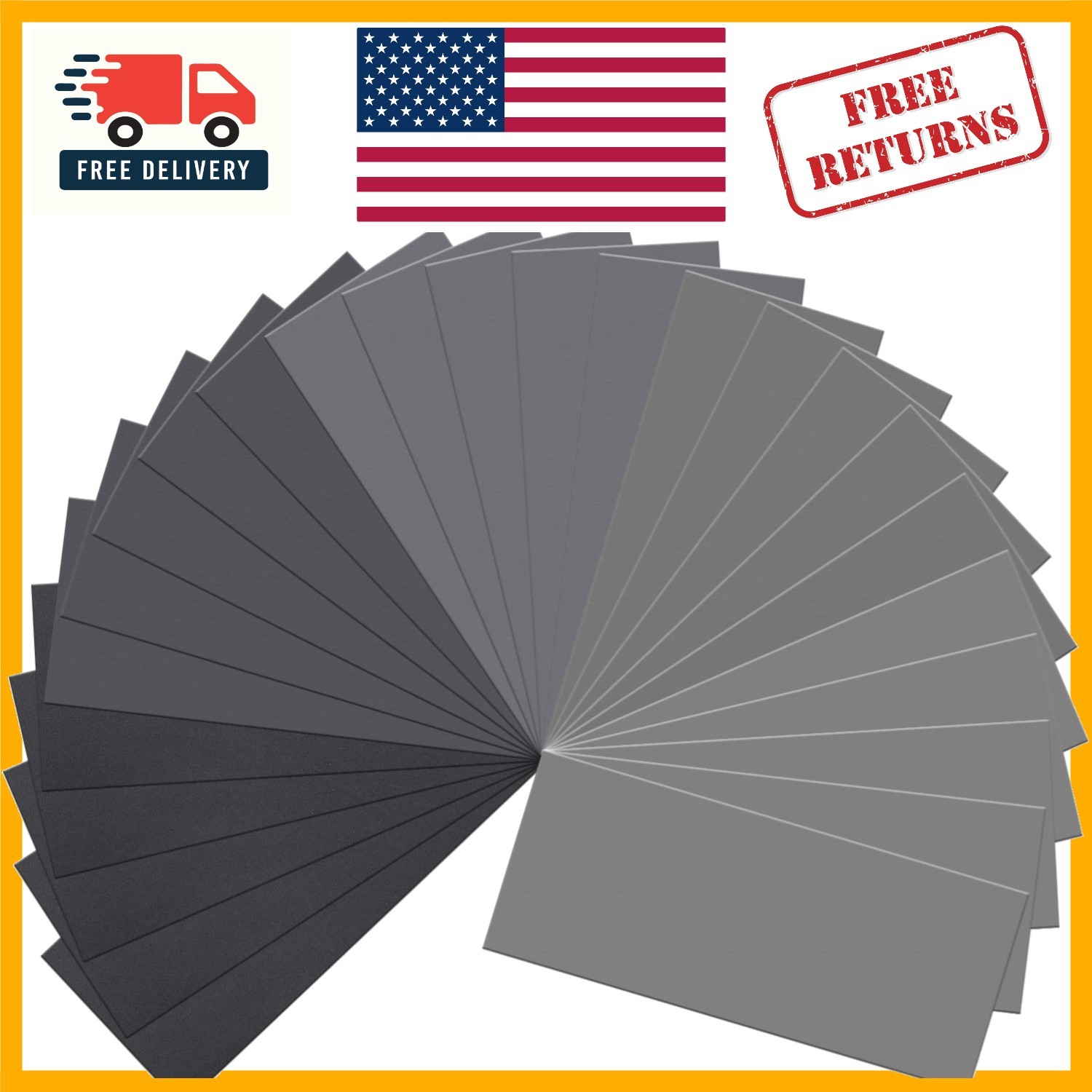 25PCS High Grit Sandpaper Set: 1000-7000 for Superior Polishing – 9 x 3.6 Inches