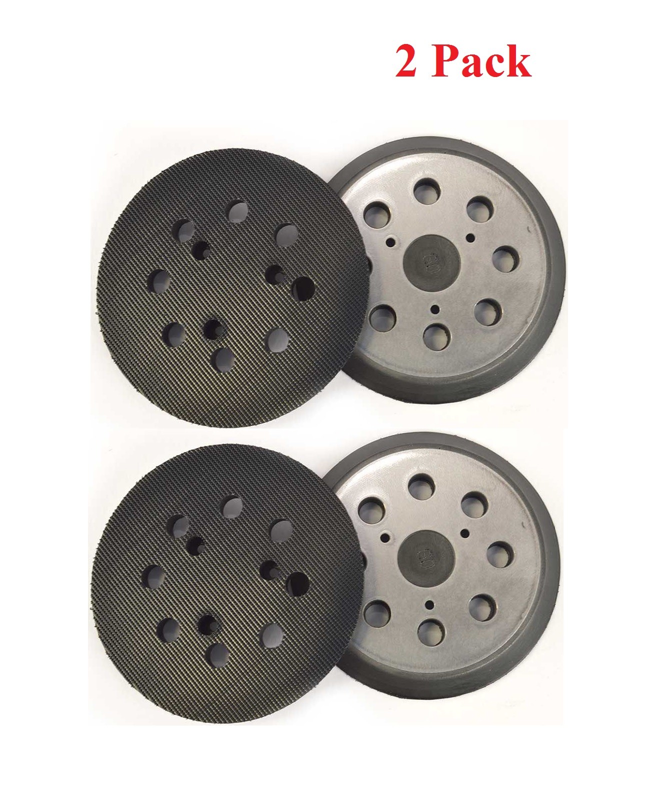 RSP26 5″ Sander Pad Hook & Loop Porter Cable Dewalt Craftsman #151281-08 (2Pack)