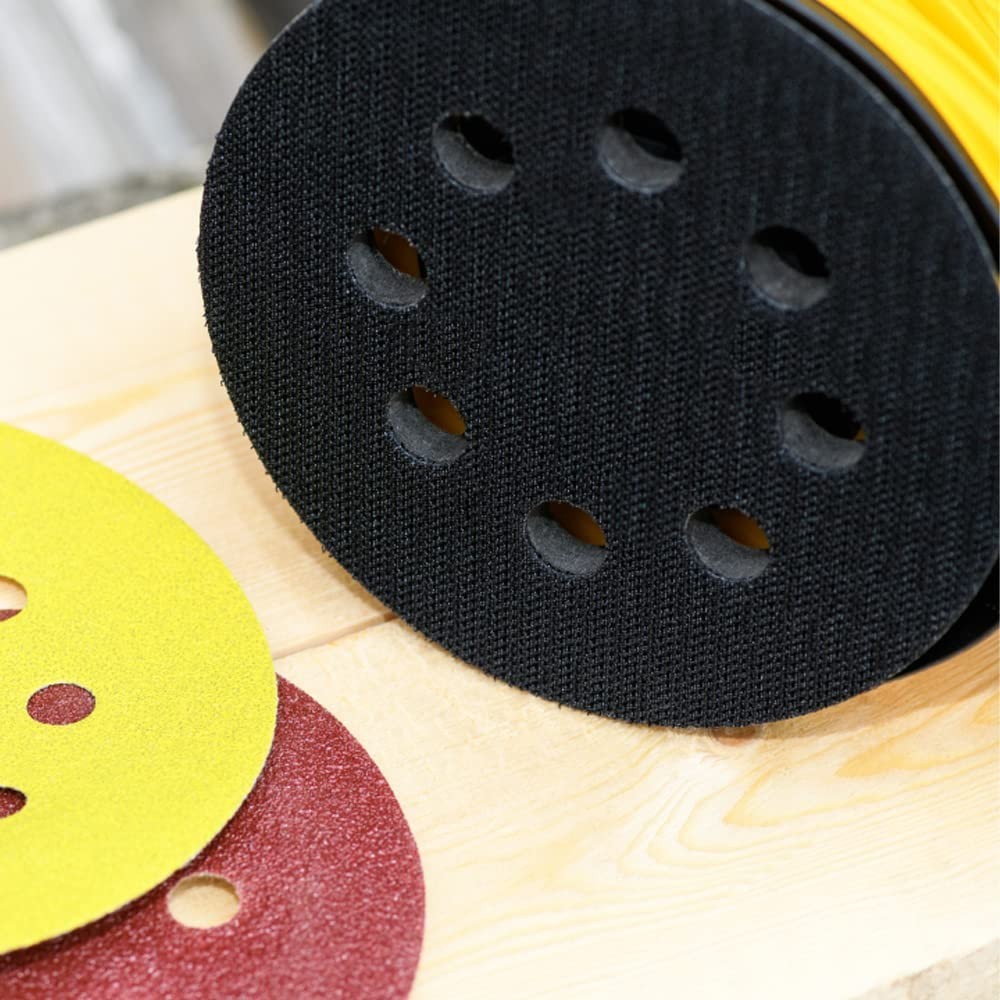 10 Pack 5-Inch Hook and Loop Foam Sanding Pads for Orbital Sanders – Super Fine