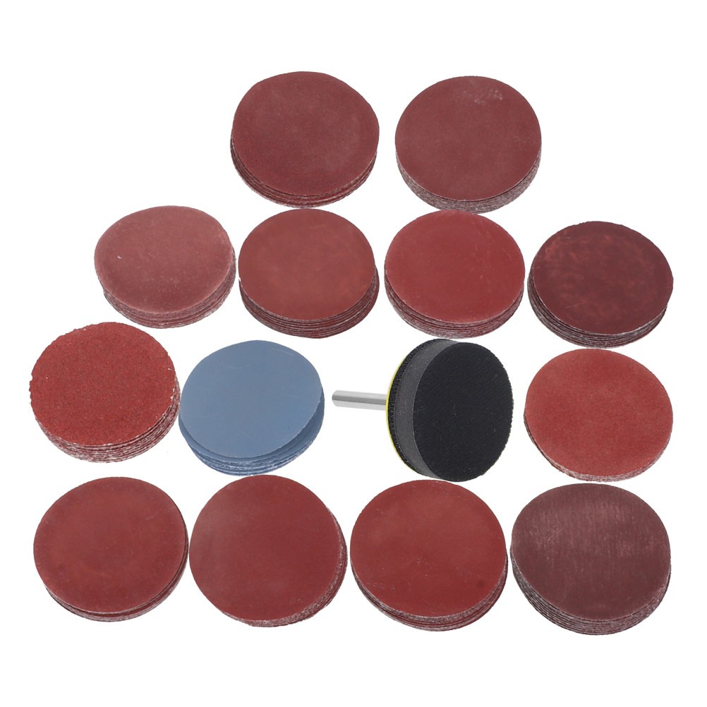 1 Set Drill Sanding Attachment with Durable Sandpaper Discs for Smooth Finishing