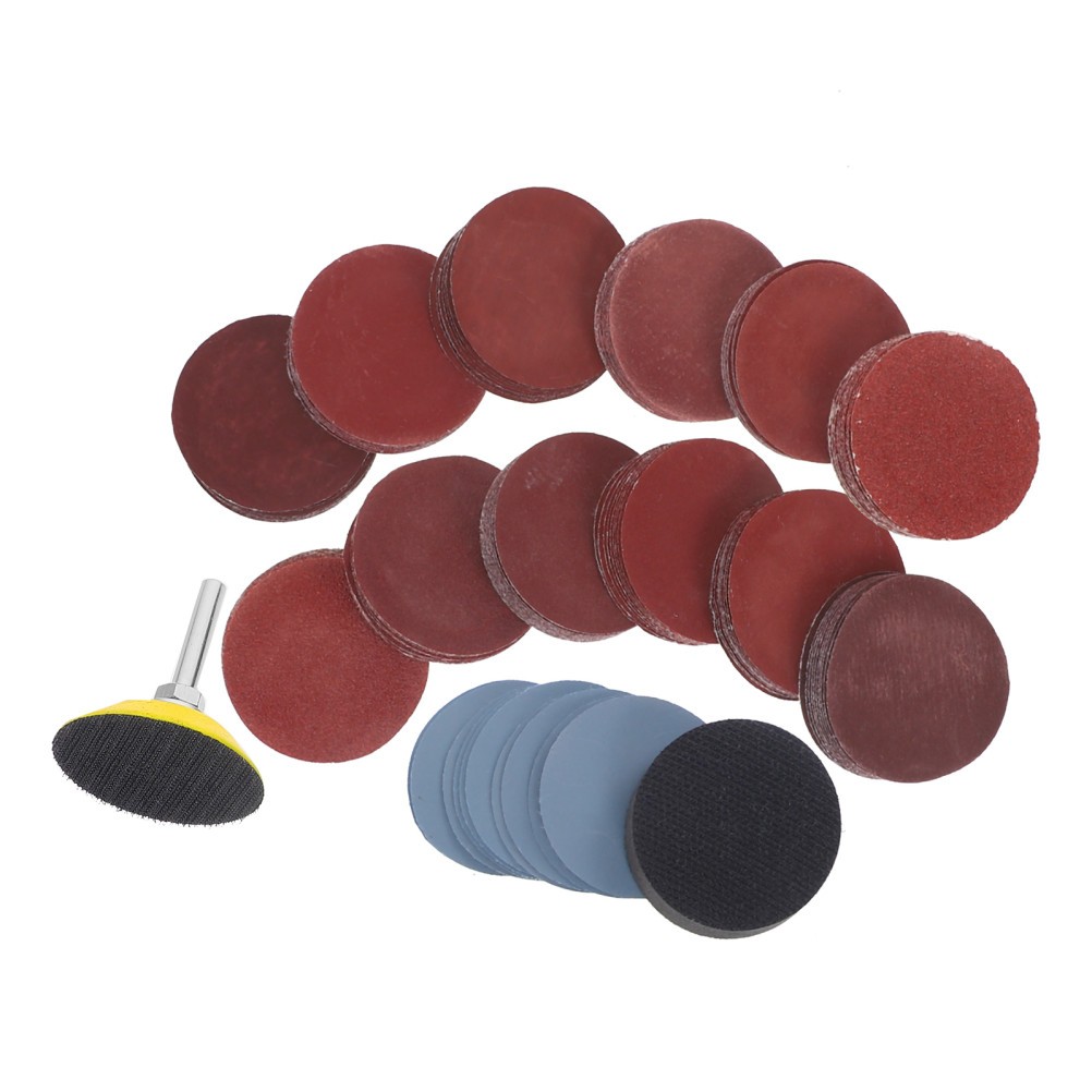 1 Set Drill Sanding Attachment with Durable Sandpaper Discs for Smooth Finishing