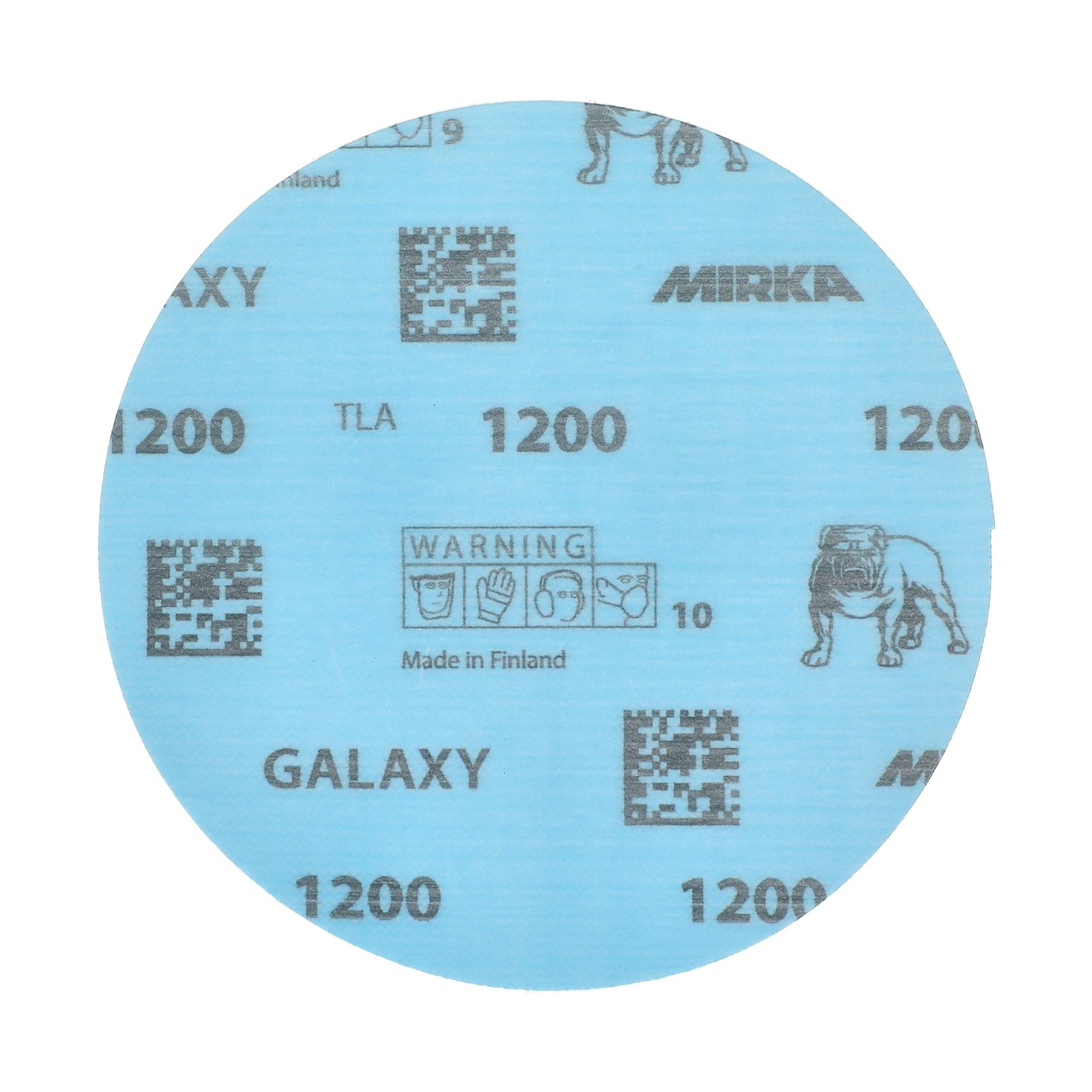Mirka Galaxy 5 Inch Sanding 1200 50 Pack Hook And Loop Multipurpose Ceramic
