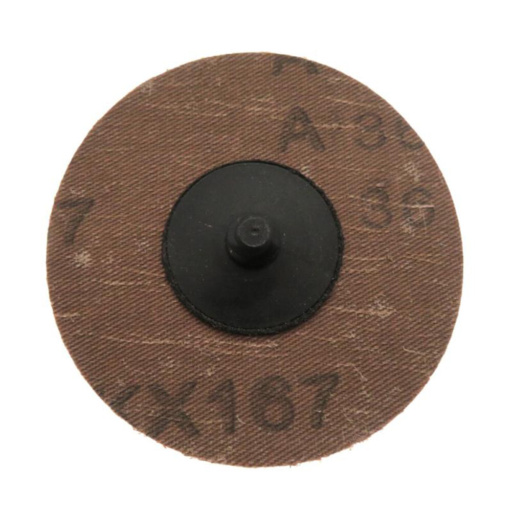 3” 75mm 36/60/80/120 Grit R-Type Sanding Discs Abrasive Roll Lock Sandpaper