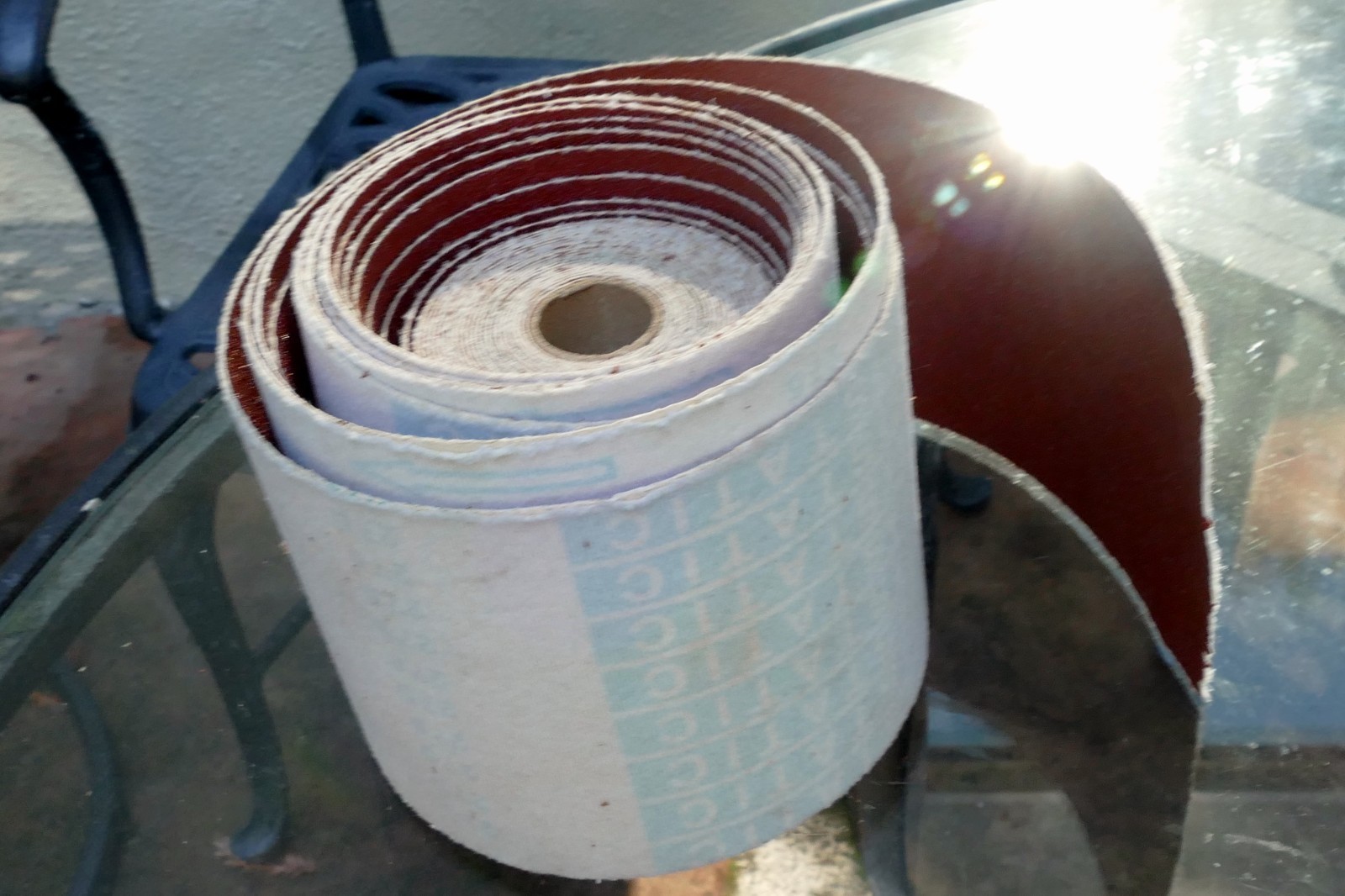Klingspor 4.5″X 50 feet P60 grit Sanding Belt anti-Static PS 23 roll 100mm