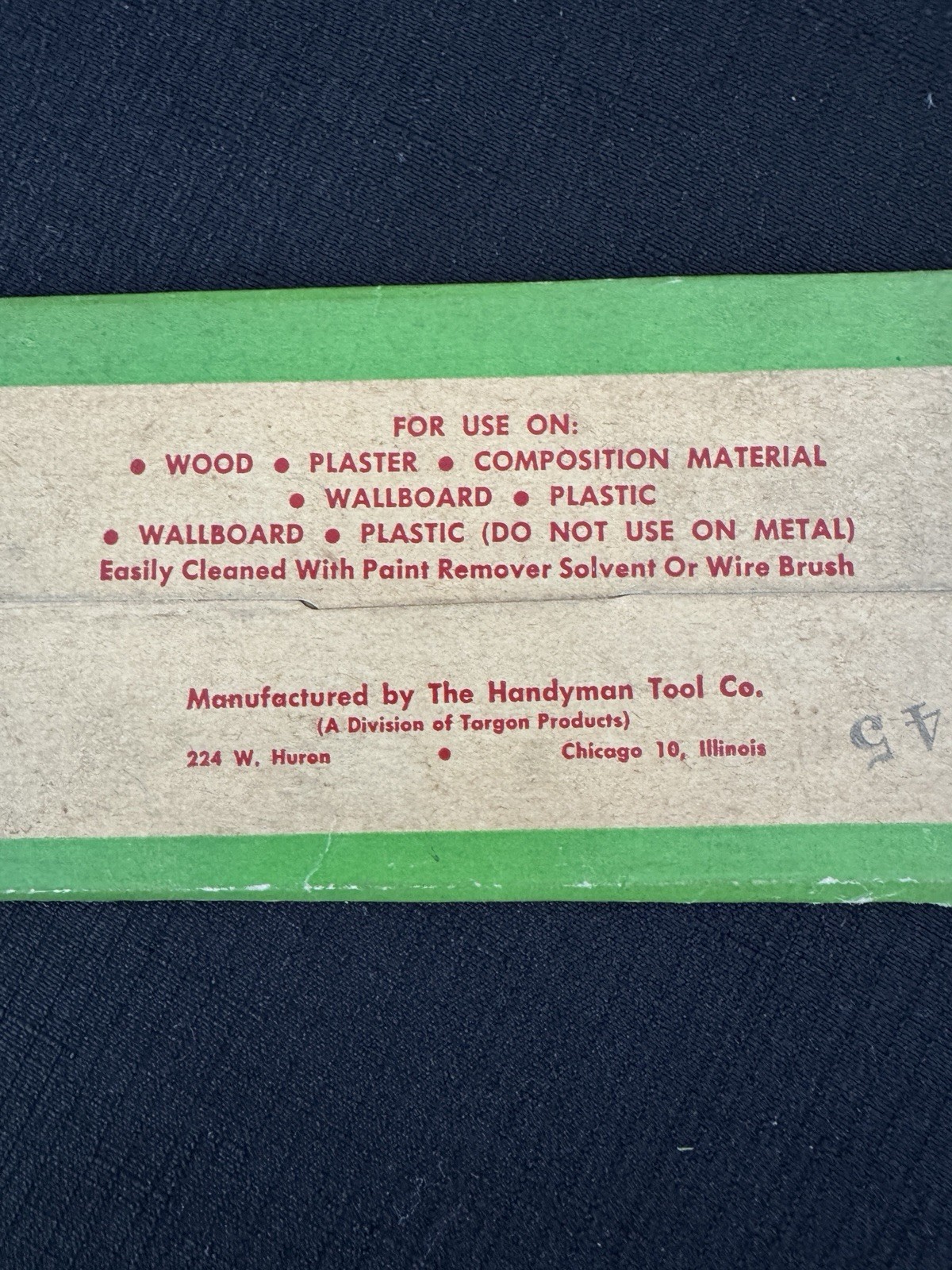 Vintage New Handy Sander Replacement Sanding Sheets Tungsten Carbide Set Of 3