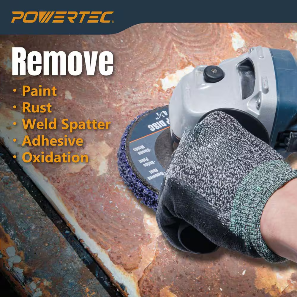 4-1/2 In. Strip Discs for Angle Grinder 7/8 In. Arbor Stripping Wheel-Remove Pai