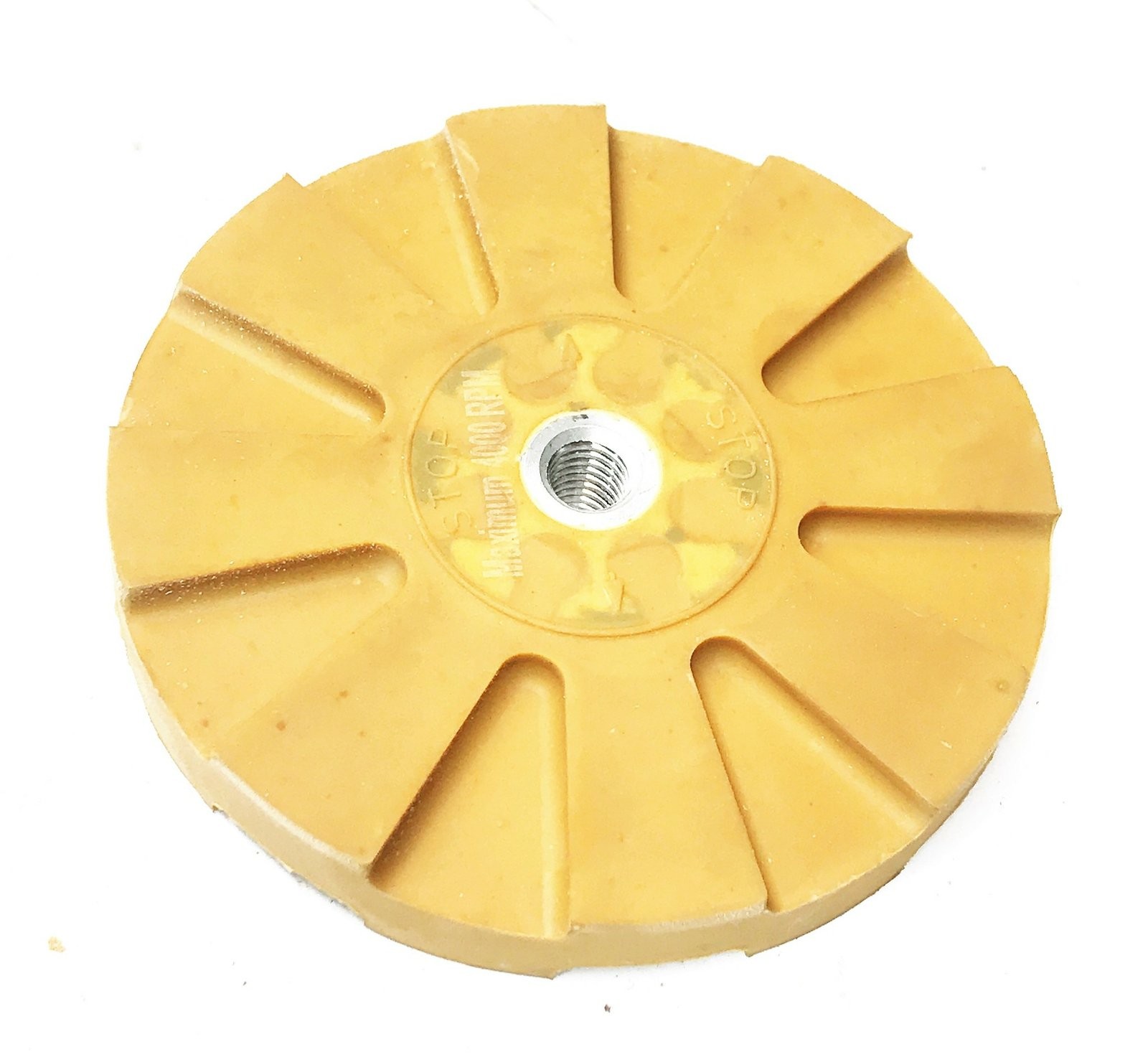 Partsmaster 4″ High Performance Ribbed Edge Decal Remover Wheel DY88170510 NOS