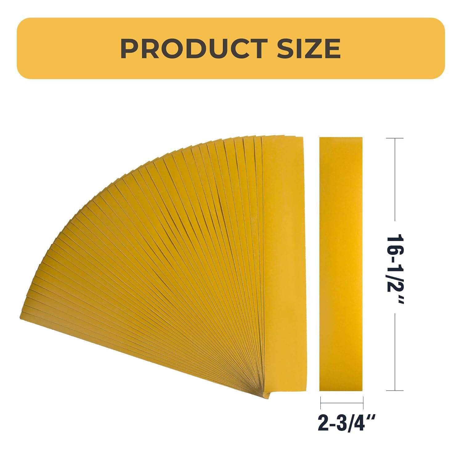 40PCS Hook&Loop Abrsaive Longboard 2-3/4″ x 16-1/2″ Sandpaper Sheet 40-800 Grit