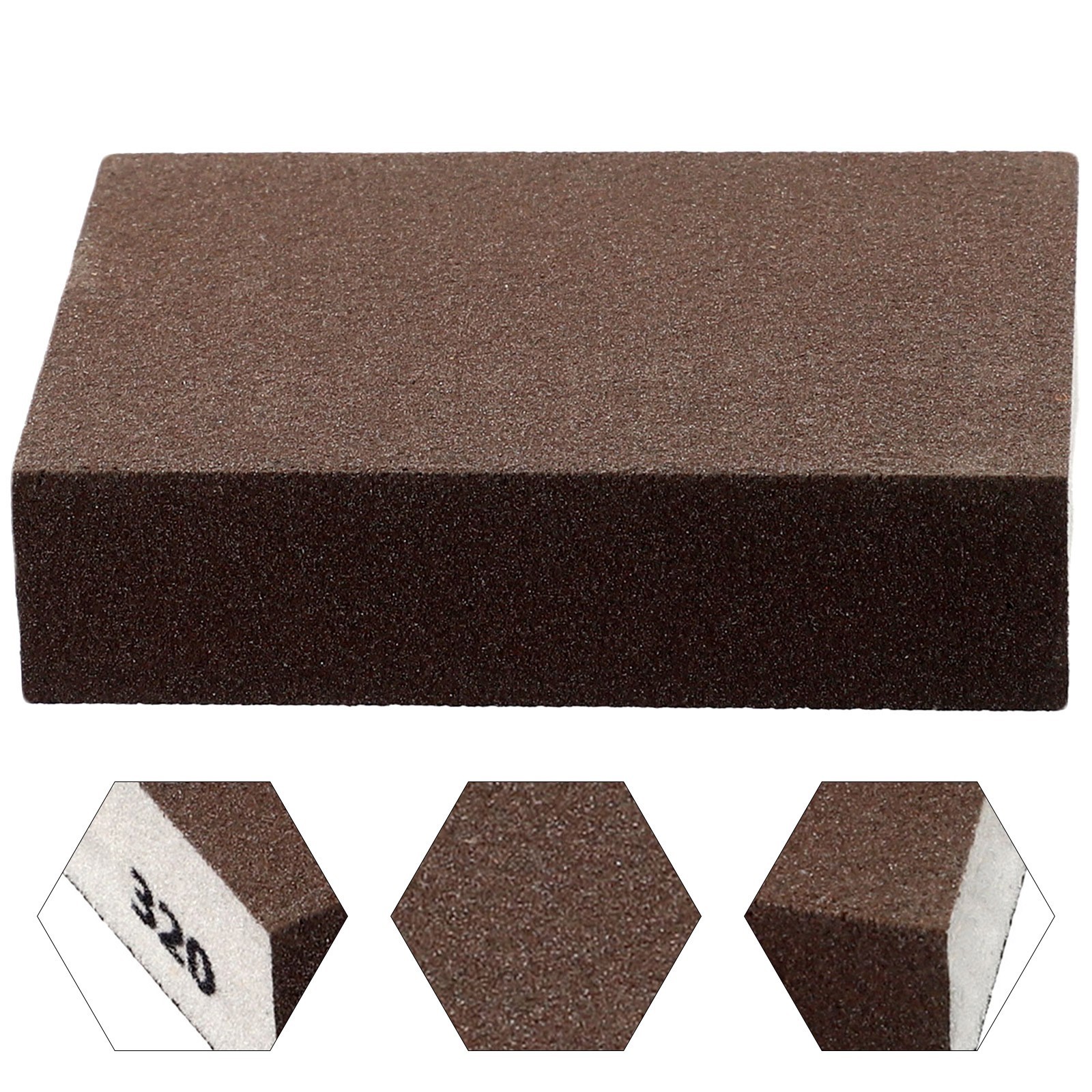 60-320Grit Sander Sandpaper Holder Grinding Wall Woodworking Polishing Tool Sand