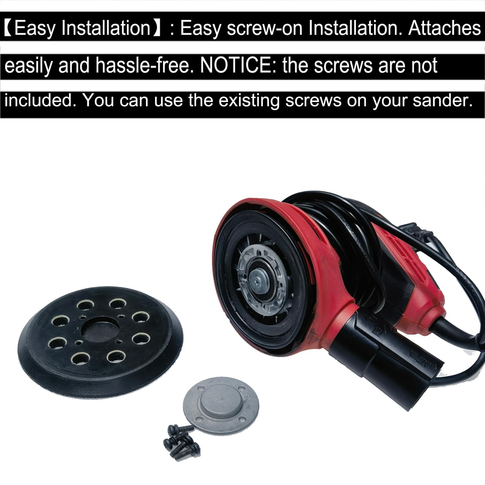 2 Pack 5 Inch 8 Hole Hook-and-Loop Replacemet Sanding Pad for SKIL SR211601 S…