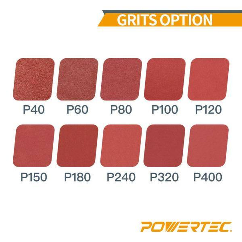 4 In. X 36 In. 40-Grit Aluminum Oxide Sanding Belt (10-Pack)