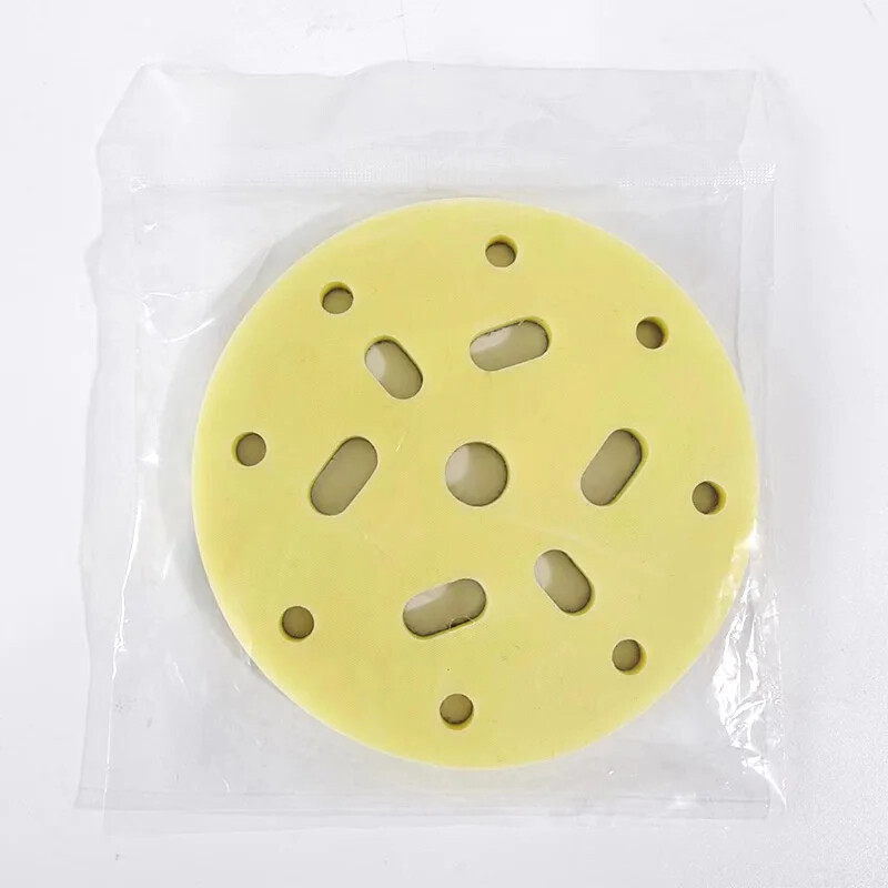 4 pcs 6 Inch 15 Holes Hook and Loop Soft Sponge Cushion Buffer Pads