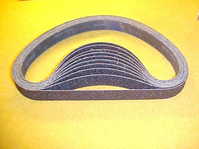 ARC ABRASIVES 1″ X 30″ 40 GRIT SANDING BELTS 10 PC LOT