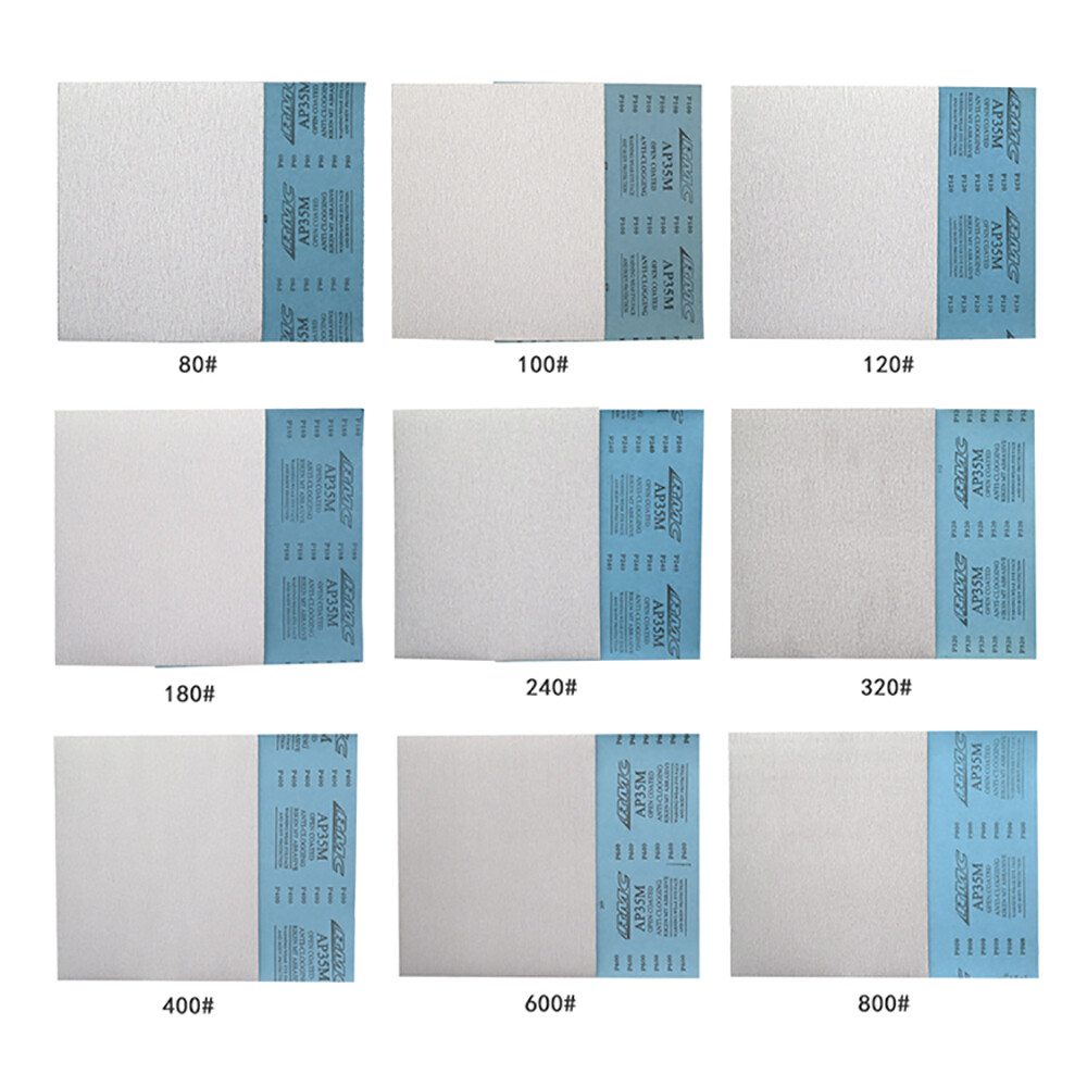 Sandpaper Sanding Sheets 230mmx280mm For Car Paint Wood Metal Plastic Polishing