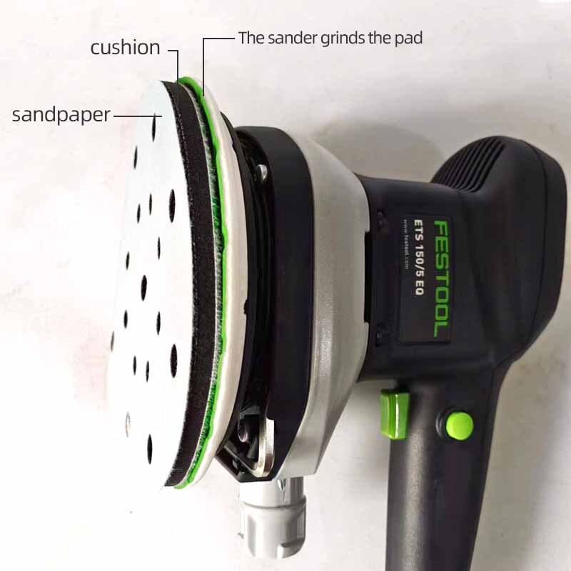 FESTOOL Dry Ground Super Soft Connection Pad 6In Protection Pad 203348(2pcs/box