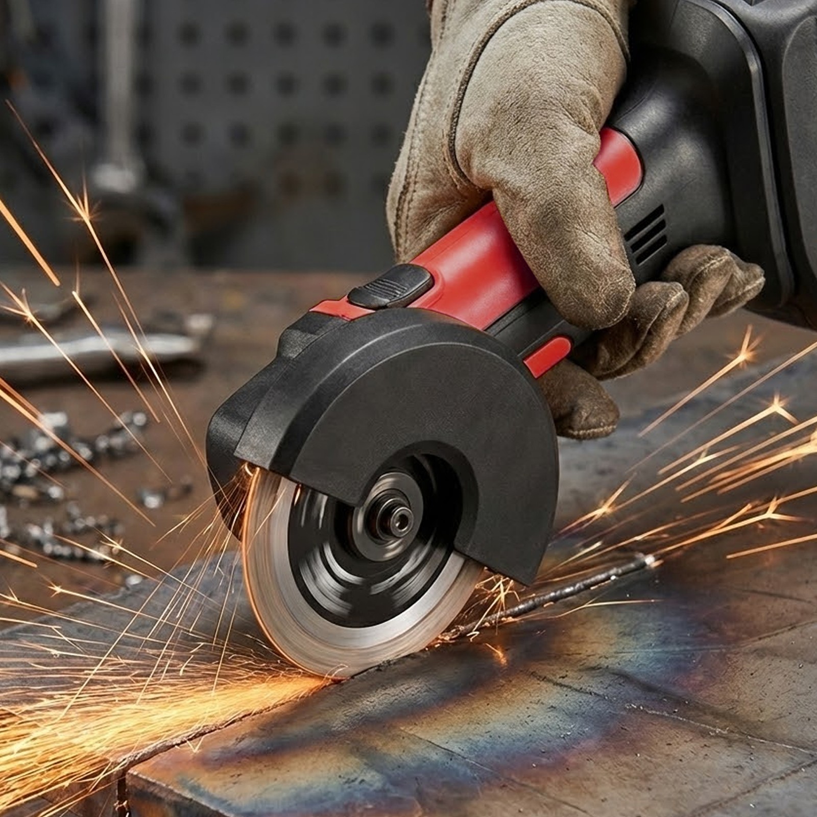 5PC 3″ Diamond Cut Off Wheel Set 1/4″ Shank for Cutting Metal Stainless Steel