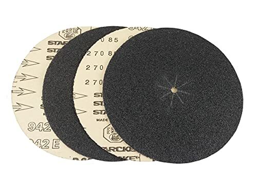 Starcke Premium 7 Inch Slotted Edger Floor Sanding Discs 8 Slots 5/16″ Hole