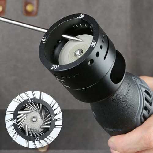 Dual-Head Tungsten Sharpener Grinder – 8 Angles & 6 Sizes for TIG Welding,